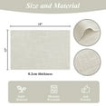 thumbnail image 2 of Washable Cloth Placemats Set of 4 Heat Resistant Non Slip Double Layer Thick Fabric Fall Table Place Mats, 2 of 9