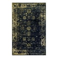 thumbnail image 3 of Unique Loom Sofia Collection Area Rug - Casino (5' 1" x 8' Rectangle Navy Blue/Yellow), 3 of 11