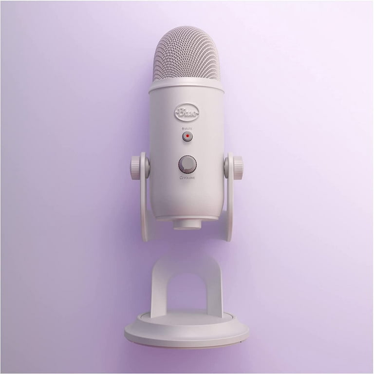 Blue Microphones Yeti USB Desktop Microphone (White Mist) with