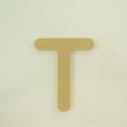 thumbnail image 3 of Package of 1, 8 Inch X 3/4" Thickness MDF Letter T in The Gotham Rounded Font, Thick, Upper Case for Art & Craft Project, Made in USA, 3 of 4