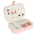 thumbnail image 1 of Zerone Caja de joyería portátil caja de organizador de almacenamiento de soporte de collar de arete de oreja ANGGREK Otros, 1 of 8
