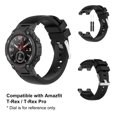 thumbnail image 2 of Bandas Silicone Watch Band Band Compatible Con Huami T-Rex T-Rex Pro Watch Strap Band Wnip Wnsta, 2 of 4