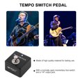 thumbnail image 5 of Milisten Tempo Switch Pedal Portable Guitar Foot Switch Lock Free Effects Tap Pedal, 5 of 5