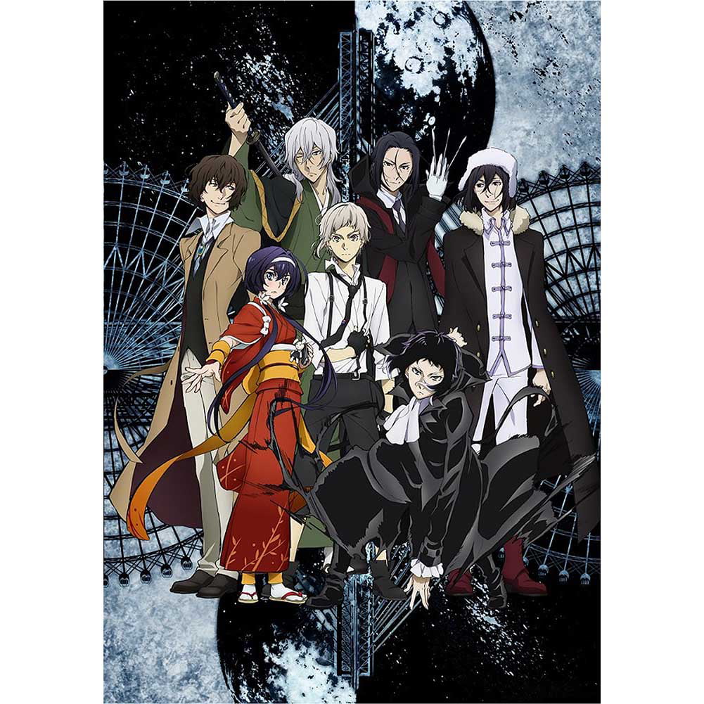 Bungo Stray Dogs S1 Partners Wall Scroll Poster Anime Manga NEW 