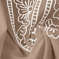 thumbnail image 5 of Weikingp Embroidered Tops For Women，Linen Tunic Tops Flowy Bohemian Tunics For Women Embroidery Shirts For Women Gauze Blouses For Women Cotton Long Sleeve Shirt Floral Embroidered Top L, 5 of 9