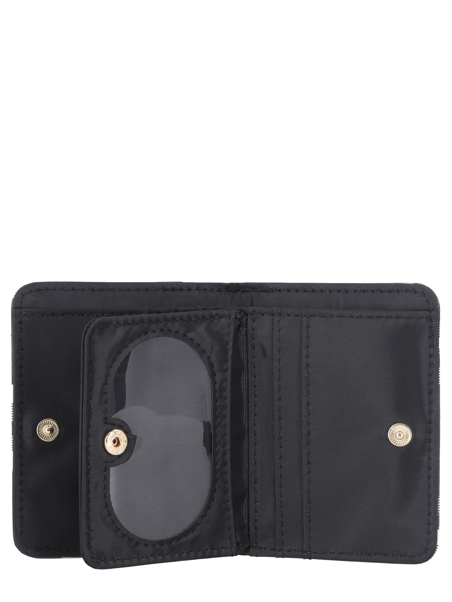 Time and Tru Women's Sharon Two Fold Wallet,  Plaid