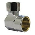 thumbnail image 2 of Plumb Pak PP77PCLF Brass Compression Angle Connector, Chrome-Plated, Lead-Free, 1/2 Sweat x 3/8-In. OD - Quantity 1, 2 of 2