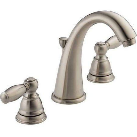 Peerless Claymore Two Handle Bathroom Faucet In Brushed Nickel