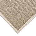 thumbnail image 3 of 3'x5' Soft and Durable Interlace Indoor - Outdoor Area Rugs Lightweight and Flexible for Easy Cleaning and Transport (Color: Taupe), 3 of 7