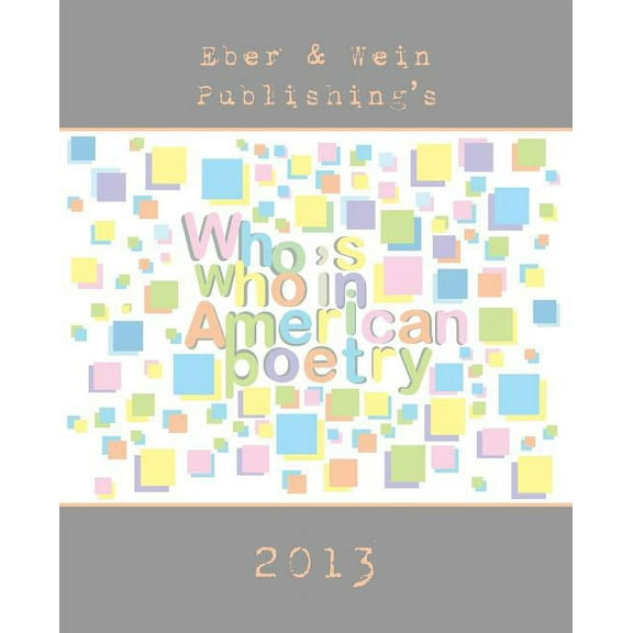 Who's Who in American Poetry Vol. 3, (Paperback)