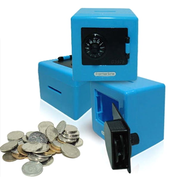 Caja De Seguridad En Efectivo Alcancía Color Aleatorio Niños Cerradura De Combinación Moneda Ahorro De Dinero Caja De Almacenamiento Caja De Seguridad En Efectivo Alcancía ANGGREK Piggy Bank