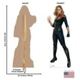 thumbnail image 5 of Cardboard People Captain Marvel Life Size Cardboard Cutout Standup - The Marvels (2023 Film), 5 of 5