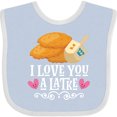 thumbnail image 3 of Inktastic Hanukkah Funny Latke Girls Baby Bib, 3 of 4