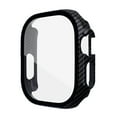 thumbnail image 2 of 2 Pack Cases for Apple Watch Case with Tempered Glass Screen Protector Series Ultra 49mm 49 mm Bumper Full Hard PC Protective Cover HD Ultra-Thin Cover for iWatch Ultra 49mm Accessories,Clear, 2 of 10