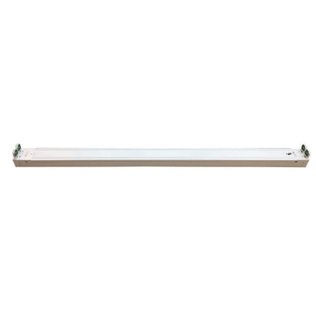 48 in. 50-Watt Max T8 LED Ready White Linear Strip Light Fixture (1-Pack)
