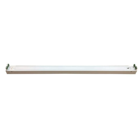 48 in. 50-Watt Max T8 LED Ready White Linear Strip Light Fixture (1-Pack)