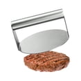 thumbnail image 1 of Presse à Burger en Acier Inoxydable, Presse à Hamburger Ronde, Presse à Hamburger Antiadhésive Lisse, Presse à Gril Parfaite pour la Cuisson sur Gril à Plaque, 1 of 8