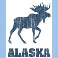 thumbnail image 3 of CafePress - Retro Alaska Moose Ash Grey T Shirt - Men's Classic Graphic T-Shirt, 3 of 4