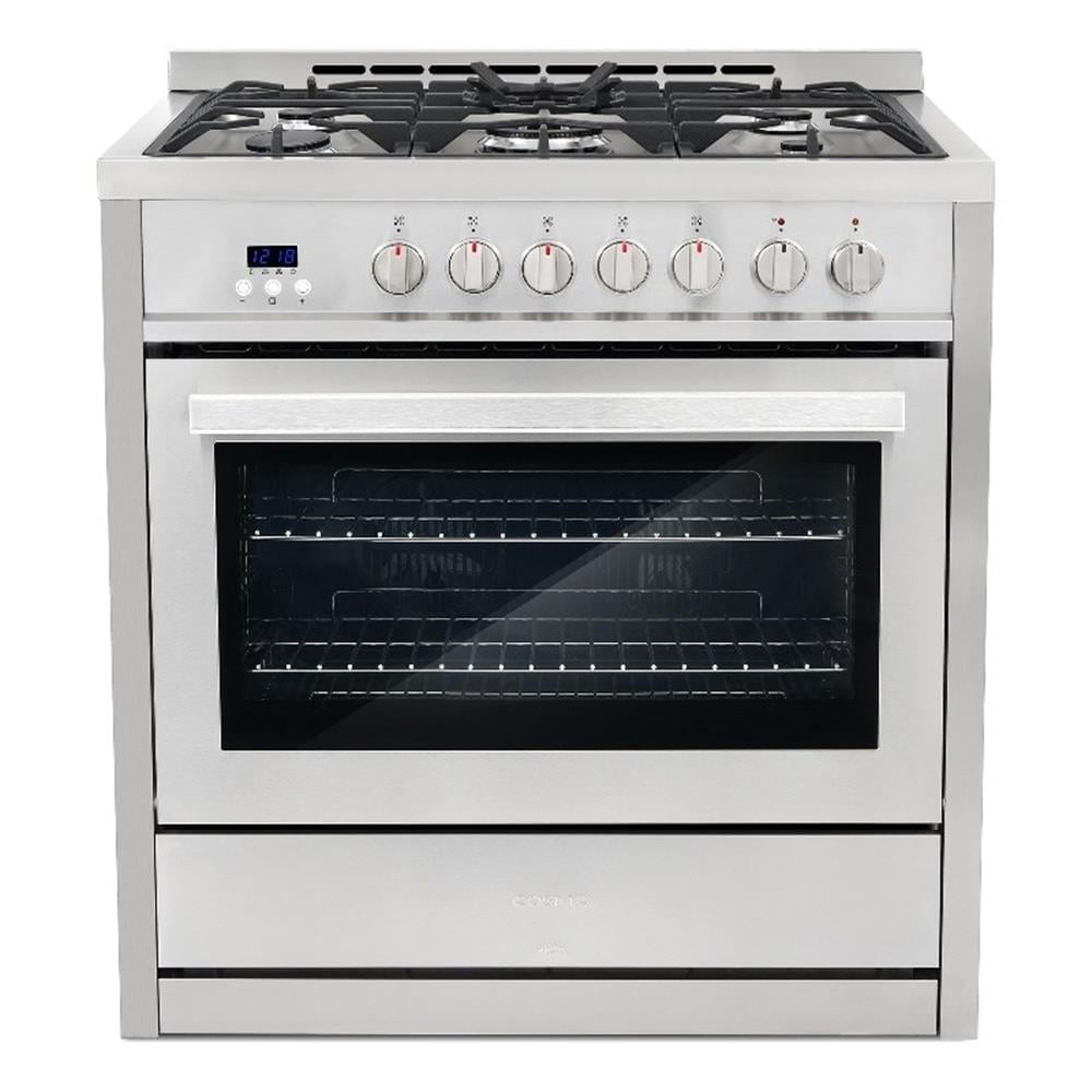 36 in. Stellar Collection 3.8 cu. ft. Dual Fuel Range with Convection Oven