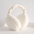 thumbnail image 3 of D-GROEE Winter Ear Muffs Plush Warm Earmuffs Cute Foldable Outdoor Ear Warmers for Women Girls, 3 of 8