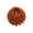 Brown, variant on Mightlink Bun Hair Claw Solid Color Bird Net Shape Plastic Expanding Exquisite Hairpin Hair Accessories
