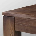 thumbnail image 2 of Grain Wood Furniture Montauk Solid Wood 63" Dining Table, Rustic Walnut Finish, 2 of 7
