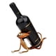 thumbnail image 2 of escultura de hierro TOOARTS gato Yoga estante del vino del sostenedor del vino del metal escultura Práctico de decoración escultura de decoración del hogar interior manualidades Tooarts escultura de hierro, 2 of 7