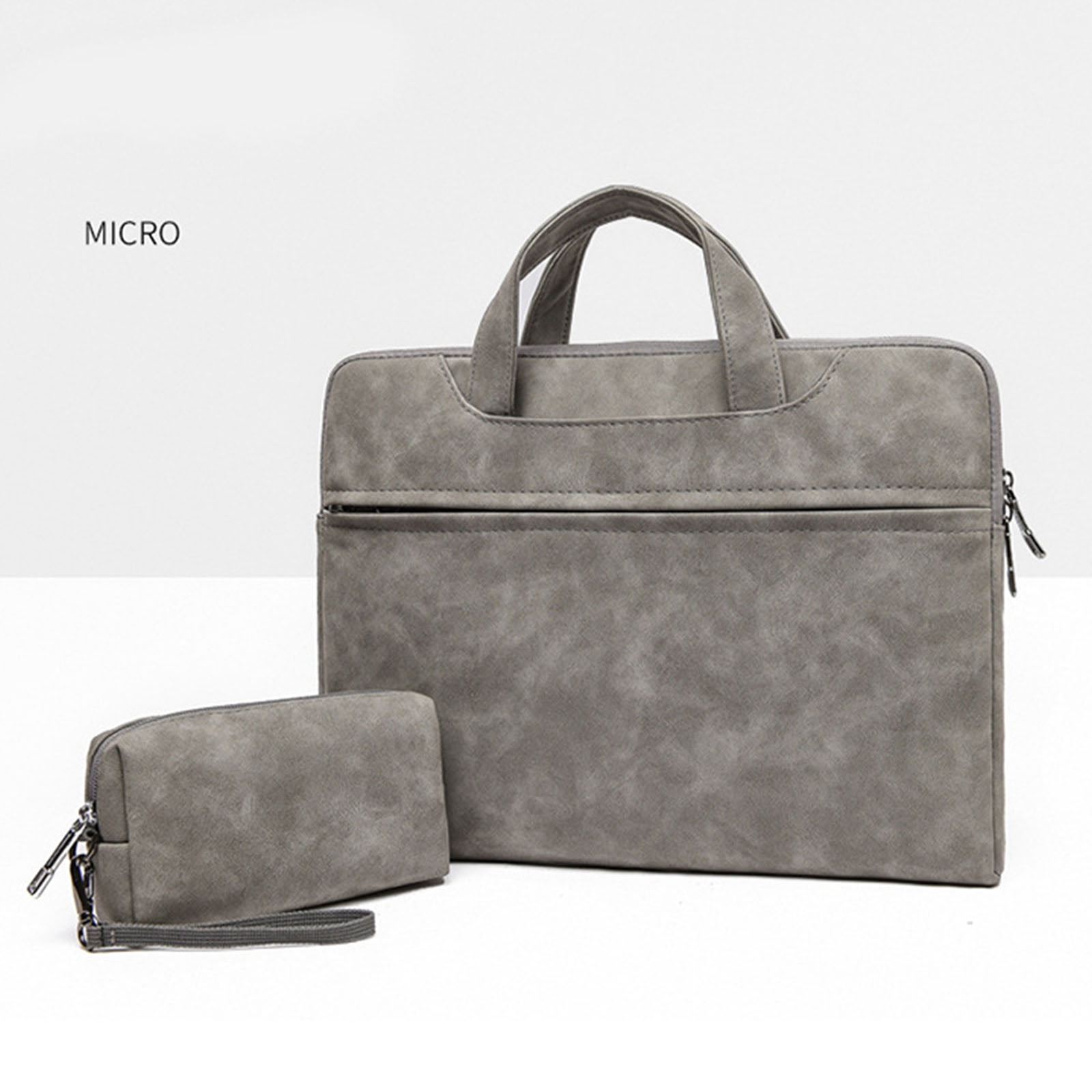 Laptop Sleeve Bag 13-15 Inch Carrying Bag Protective Computer Bag Notebook Handbag with Shoulder Strap for Men Women