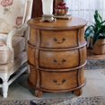 thumbnail image 2 of Butler Specialty Plantation Cherry Round Wood Barrel End Table, 2 of 4