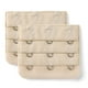 thumbnail image 1 of Señora 5Pcs 3 Gancho De 3 Filas Longitud Ajustable Correa Del Sujetador Extensor Ganchos De Hebilla Beige 2pcs Una Talla, 1 of 5