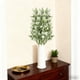 thumbnail image 5 of Tallos artificiales de eucalipto y plantas acuáticas para decoración del hogar | Arreglo floral con follaje artificial para jarrón, 5 of 7