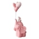 thumbnail image 1 of Estatua de elefante moderna, figura decorativa de conejito coleccionable. Rosa, 1 of 9