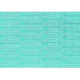 thumbnail image 1 of Ahgly Company Indoor Rectangle Solid Turquoise Blue Modern Area Rugs, 8' x 12', 1 of 4