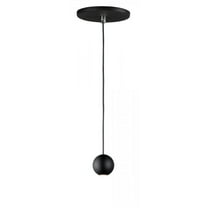 ET2 Lighting E25024-BK 2 in. Micro 1-Light LED Pendant - Black