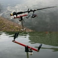 thumbnail image 2 of LOVIVER 1 Pièce Multifonction Canne à Pêche Support Rack Sol Inséré pour Poteau à Main, 2 of 8