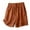 Orange, variant on QUYUON Women Drawstring Elastic Waist Shorts Hollow Out Lace Short Pants with Pockets Comfy Loose Lightweight Lounge Shorts Style S-31 Casual Summer Linen Shorts Pull On Shorts , White XXL