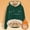 Green, variant on Womens Fleece Sherpa Sweatshirt Long Sleeve Hooded Sweatshirt Warm Hoodies (Coffee M)