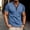 Blue, variant on Gym Shirts T Shirts for Man Bamboo Shirts Muscle Baggy Shirt Short Sleeve Henley Blue Casual Shirts for Men,M