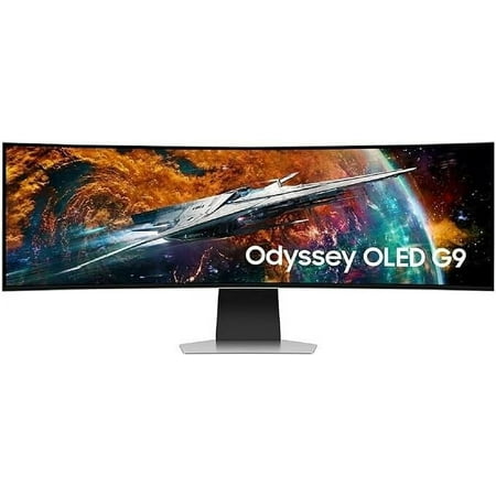 Samsung Odyssey Neo G9 49" OLED Curved Smart Gaming Monitor, Black