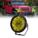 thumbnail image 2 of Luz de trabajo Luz de trabajo LED 6000K 200W 7 pulgadas Luz de trabajo redonda para automóvil Luces de conducción IP68 Focos impermeables para camiones, motocicletas, SUV, vehículos todo terreno, ba, 2 of 8