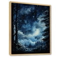 thumbnail image 2 of Designart "Celestial Serenity Blue Sky" Landscape & Nature Floater Framed Canvas Print, 2 of 7
