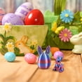 thumbnail image 5 of 2026 New! Easter Egg Set, 3D Printed Egg Craft Ornaments, 1 Set, Egg Decor Centerpiece, Rabbit Decorations, for Birthdays, Parties, Thanksgiving, Front Yards, or Home Décor, 5 of 6