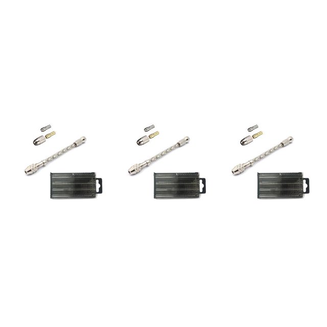 Speravity Drill Crafting Handheld Engraving Drilling Hand Tools Punching Woodworking Paper Portable Multifunctional Bits Hole 1 3piezas Speravity CBP186224