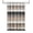 Taupe/Black, variant on Gracie Mills Ianne Classic Stripe Print Shower Curtain - GRACE-15734