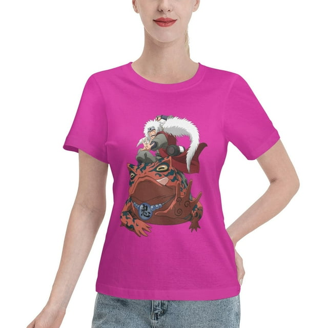 Women's Basic Short Sleeve T-Shirt Naruto Master Naruto