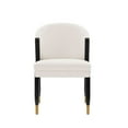 thumbnail image 1 of Manhattan Comfort Modern Ola Boucle Dining Chair in Cream, 1 of 3