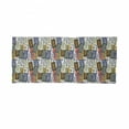 thumbnail image 2 of USA Neck Gaiter, Retro Auto License Plates, Unisex, Multicolor, by Ambesonne, 2 of 3