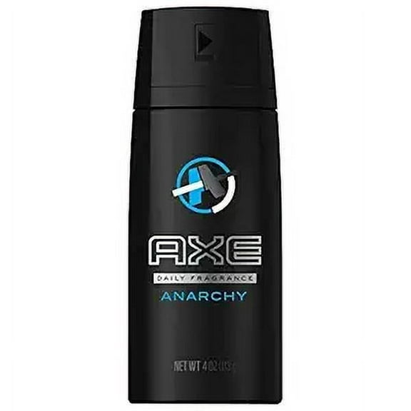 AXE Body Spray for Men Anarchy 4 oz (Pack of 3)