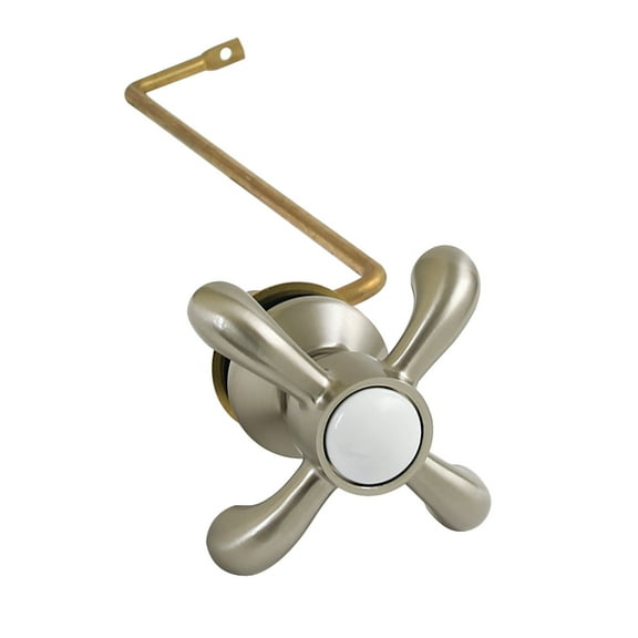 Kingston Brass KTTXS8 French Country Side Mount Toilet Tank Lever in Brushed Nickel