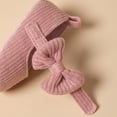 thumbnail image 6 of HsdsBebe Baby Girls Shoes Infant Mary Jane Bowknot Soft Sole PU Leather Newborn Flats for First Walkers 3-18M, 6 of 7